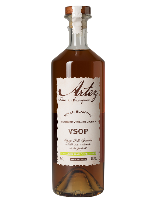 Armagnac Folle Blanche VSOP La douceur fleural brut du cepage Folle Blanche